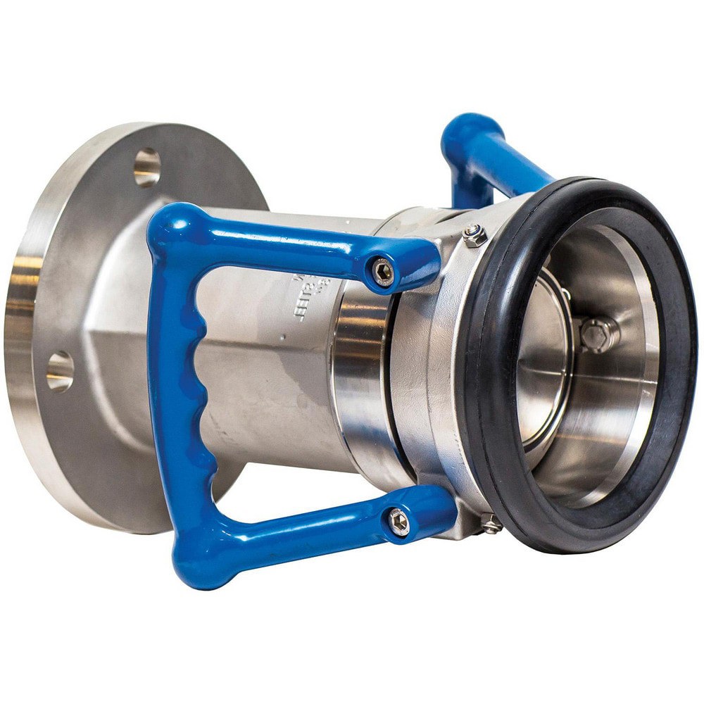 Reusable Hose Fittings; Type: Coupler ; Thread Size: 3 in ; Material: Stainless Steel ; Thread Standard: Non-Threaded ; Connection Type: Flanged ; UNSPSC Code: 40141734