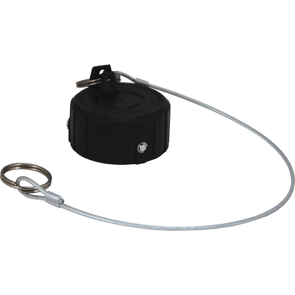 Reusable Hose Fittings; Type: Cap ; Thread Size: 1-1/2 in; 2 in ; Material: Polyethylene ; Thread Standard: Non-Threaded ; Connection Type: Threaded ; UNSPSC Code: 40141734