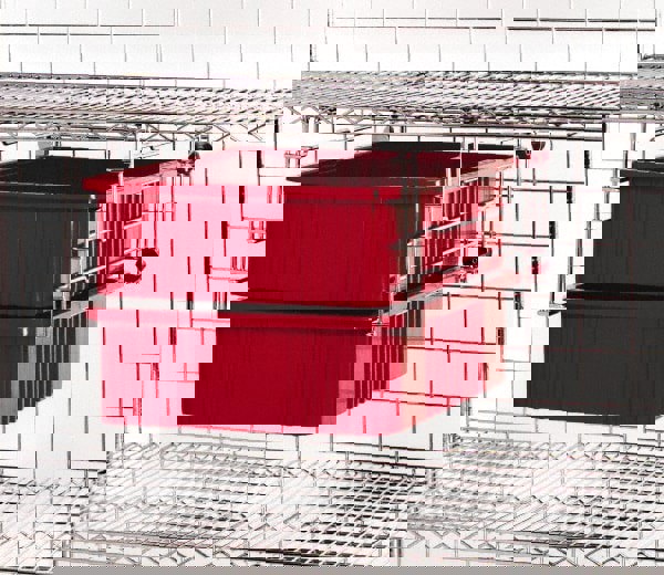 Double Drawer Slide: Use With Wire Shelving Units