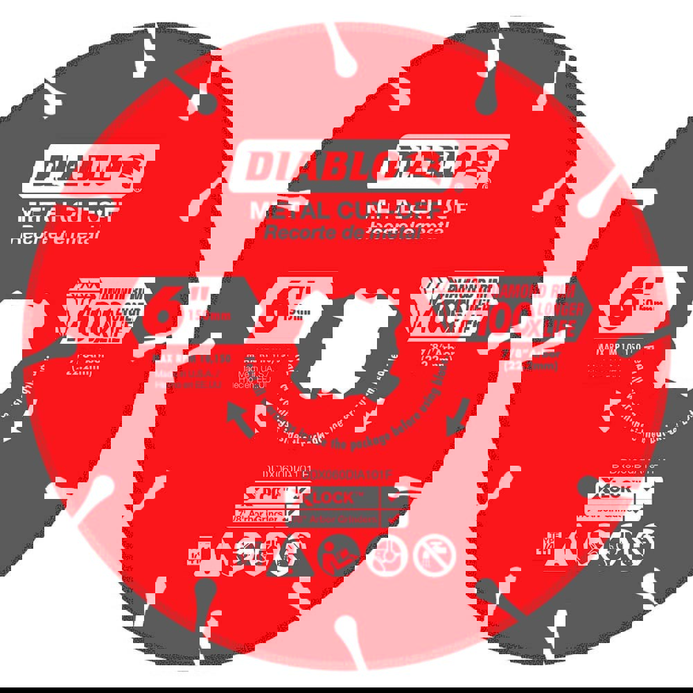 Wet & Dry Cut Saw Blade: 6