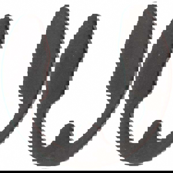 External E Style Retaining Ring: 10 mm Groove Dia, 11 to 15 mm Shaft Dia, Spring Steel, Phosphate Finish