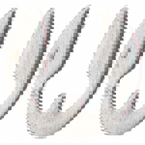 External E Style Retaining Ring: 3.2 mm Groove Dia, 4 to 5 mm Shaft Dia, DIN 1.4122 Stainless Steel