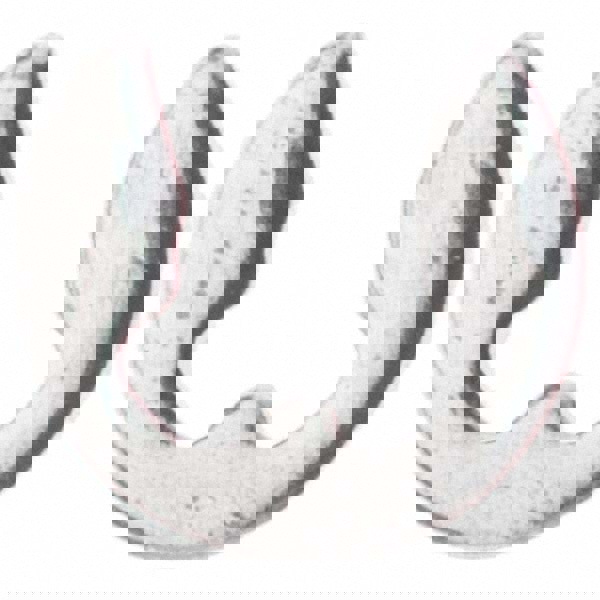 External E Style Retaining Ring: 4 mm Groove Dia, 5 to 7 mm Shaft Dia, DIN 1.4122 Stainless Steel