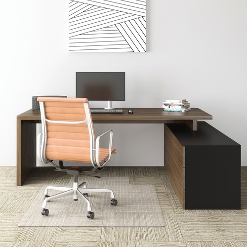 CHAIRMAT,36X48 LIP,NOBVL
