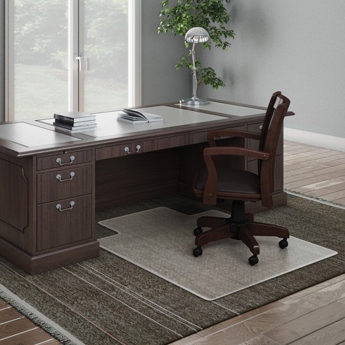 CHAIRMAT,45X53,W/LIP,CLR