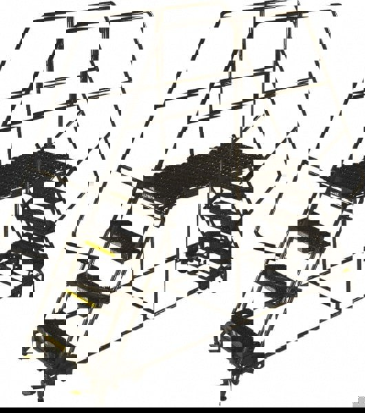 Steel Rolling Ladder: 6 Step