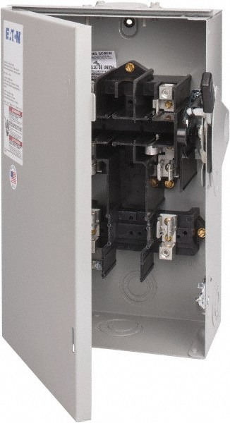 Safety Switch: NEMA 3R, 60 Amp, 240VAC, Fused