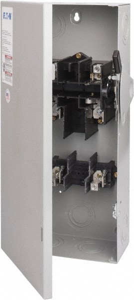 Safety Switch: NEMA 1, 100 Amp, 240VAC, Fused