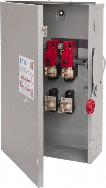 Safety Switch: NEMA 3R, 200 Amp, 240VAC, Fused