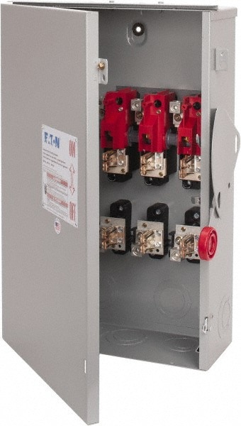Safety Switch: NEMA 3R, 200 Amp, 240VAC, Fused
