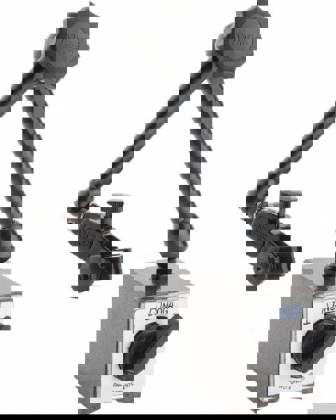 Indicator Positioner & Holder: 175 lb Pull, Fine Adjustment, Includes Base