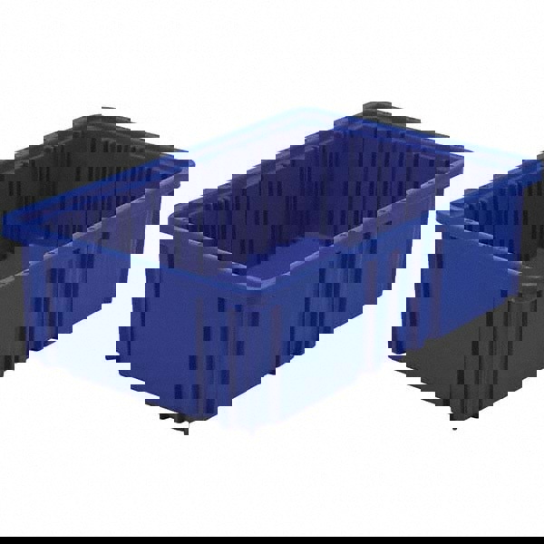 Polypropylene Dividable Storage Tote: 40 lb Capacity