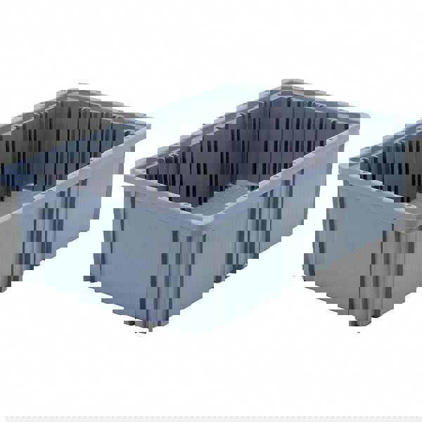 Polypropylene Dividable Storage Tote: 40 lb Capacity