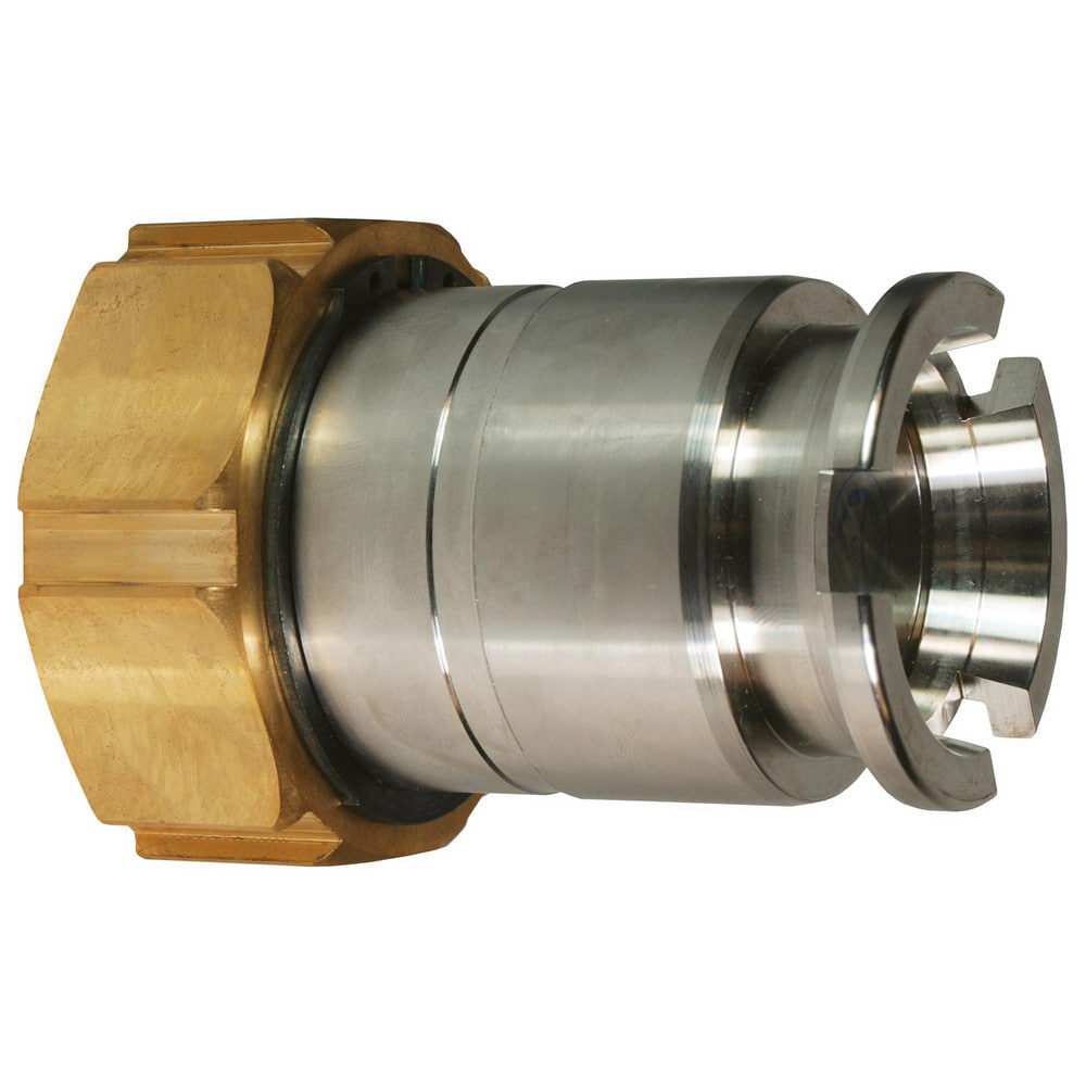 Reusable Hose Fittings; Type: Adapter ; Thread Size: 2 in ; Material: Stainless Steel ; Thread Standard: NPT ; Connection Type: Threaded ; UNSPSC Code: 40141734