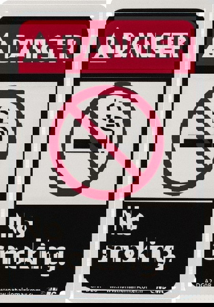 Accident Prevention Sign: Rectangle, 