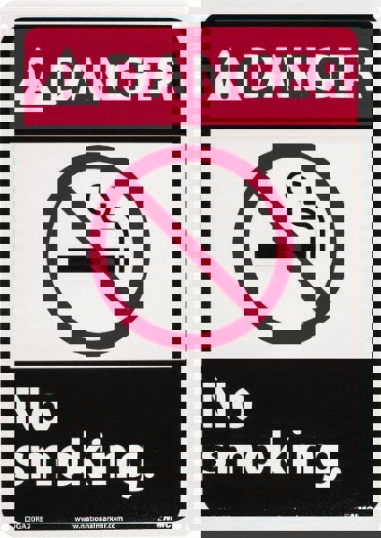 Accident Prevention Sign: Rectangle, 