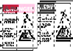 Accident Prevention Label: 