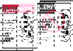 Accident Prevention Label: 