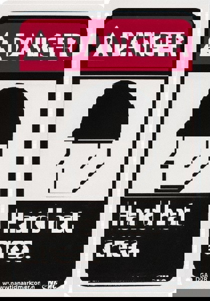 Accident Prevention Sign: Rectangle, 