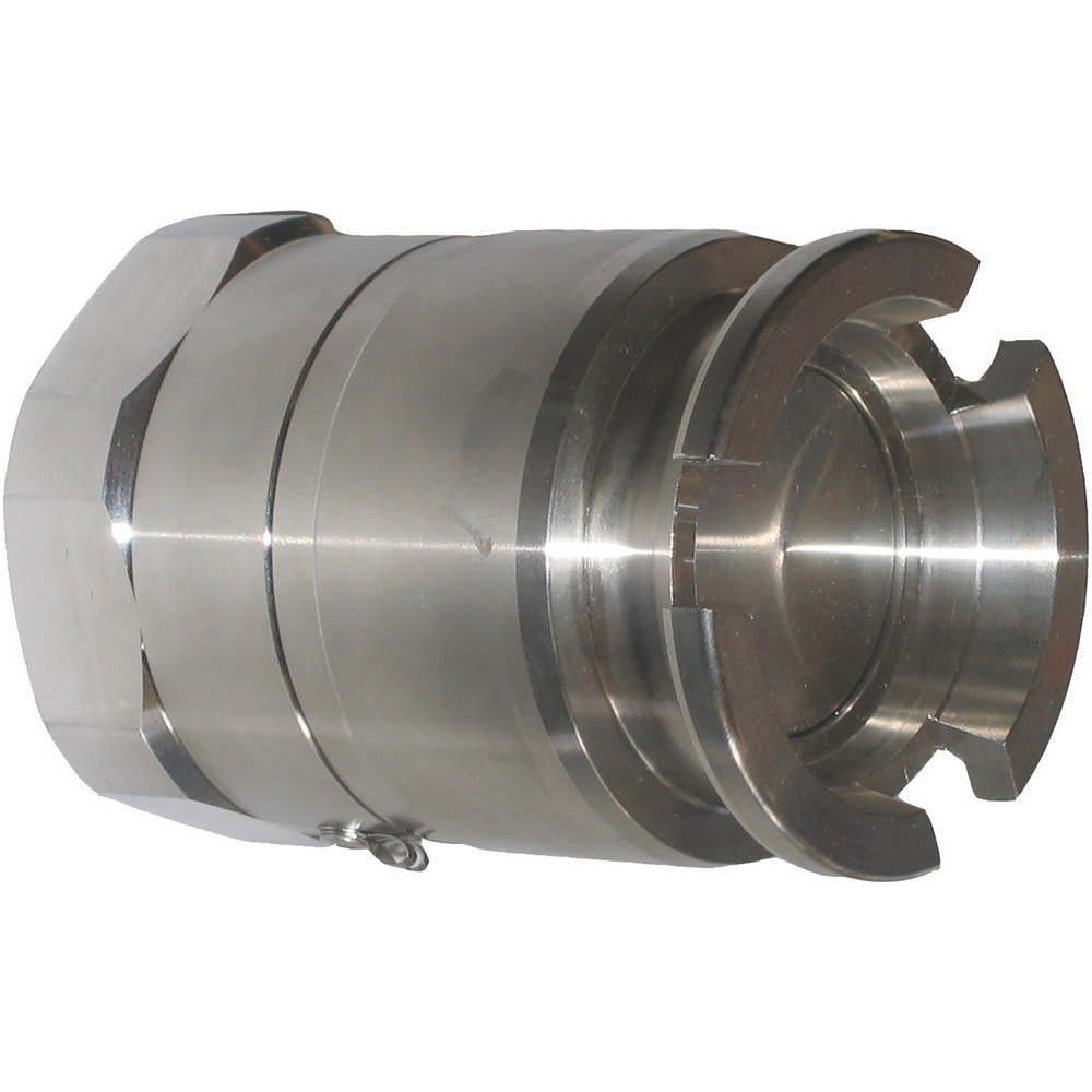 Reusable Hose Fittings; Type: Adapter ; Thread Size: 3 in ; Material: Stainless Steel ; Thread Standard: NPT ; Connection Type: Threaded ; UNSPSC Code: 40141734