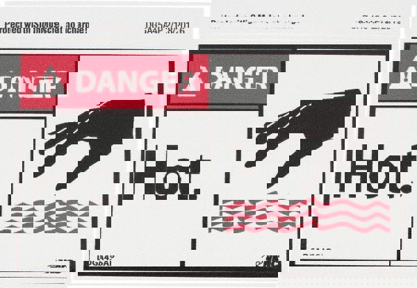 Hazardous Material Label: 