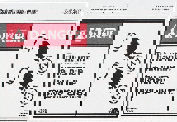 Accident Prevention Label: 