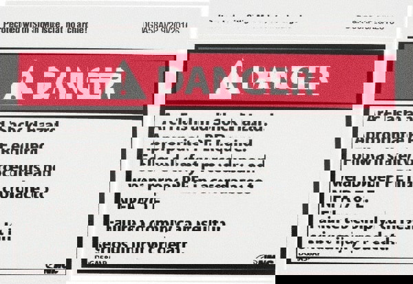 Accident Prevention Label: 