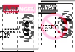 Restroom & Janitorial Label: 