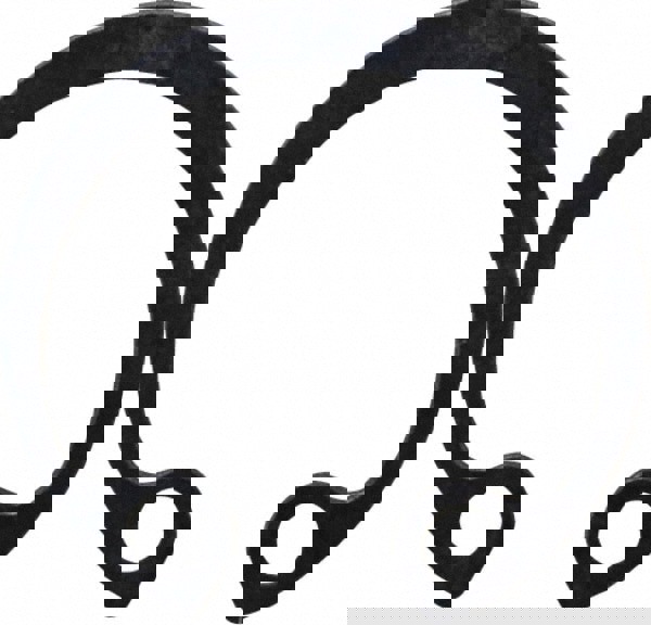 18mm Bore Diam, 19mm Nom'l Size, Steel Metric Internal Snap Retaining Ring