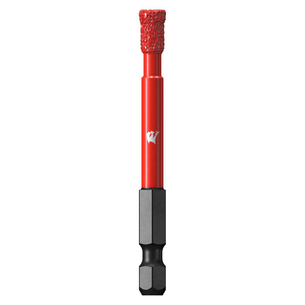 Hole Saws; Saw Diameter (Inch): 1/4 ; Saw Material: Diamond ; Cutting Depth (Inch): 1-3/4 ; Cutting Depth (mm): 44.45 ; Material Application: Tile; Stone; Glass ; Pitch Pattern: Constant