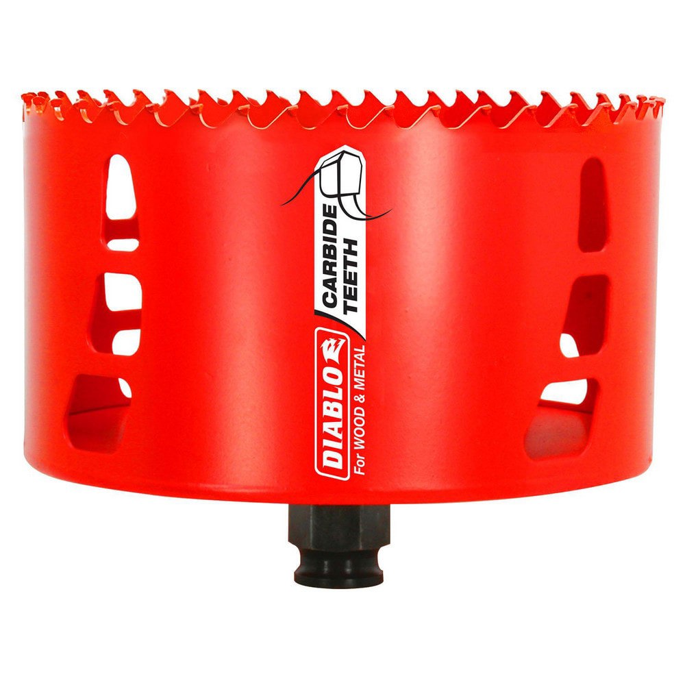 Hole Saws; Saw Diameter (Inch): 4-3/4 ; Saw Material: Carbide-Tipped ; Cutting Depth (Inch): 2-3/8 ; Cutting Depth (mm): 60.00 ; Cutting Edge Style: Toothed