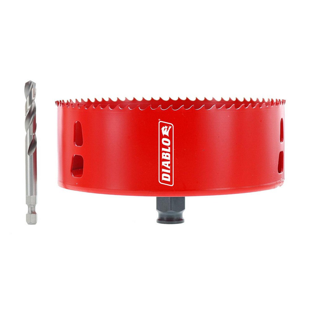 Hole Saws; Saw Diameter (Inch): 5-3/8 ; Saw Material: Bi-Metal ; Cutting Depth (Inch): 2-3/8 ; Cutting Depth (mm): 40.00 ; Cutting Edge Style: Toothed ; Material Application: Wood; Plastic; Aluminum; Metal; Steel
