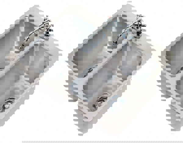 Drop-In Sink: Stainless Steel