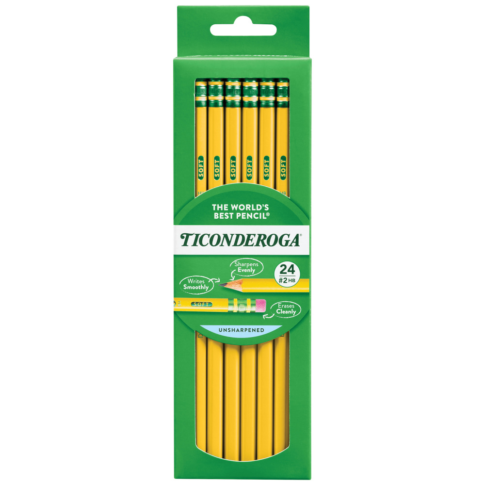 PENCIL,YELLOW,#2,PENCL,24