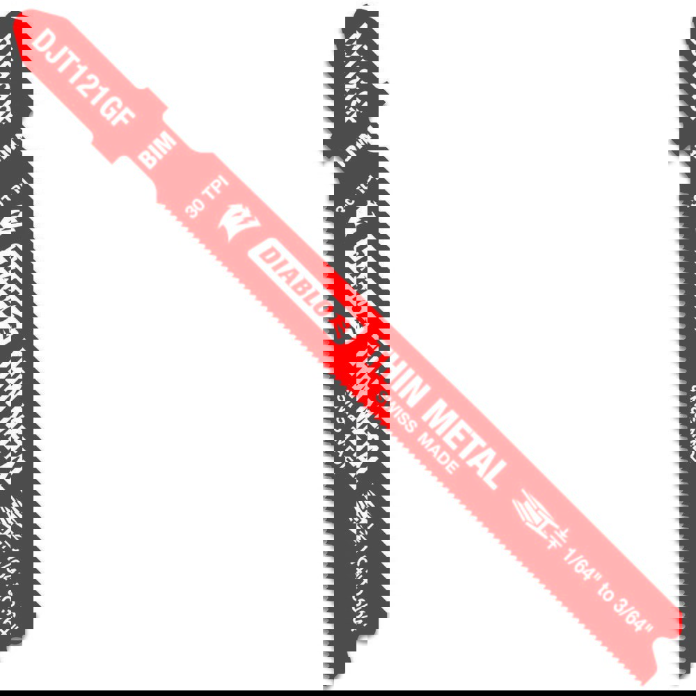 Jig Saw Blades; Blade Material: Bi-Metal ; Blade Length (Inch): 3-5/8 ; Blade Width (Decimal Inch): 6.6900 ; Blade Thickness (Decimal Inch): 0.0400 ; Shank Type: T-Shank ; Cutting Edge Style: Grit