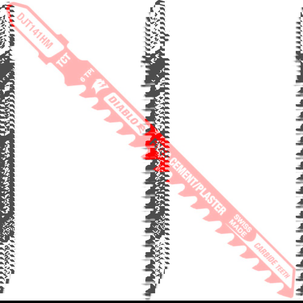 Jig Saw Blades; Blade Material: Carbide ; Blade Length (Inch): 4 ; Blade Width (Decimal Inch): 6.6900 ; Blade Thickness (Decimal Inch): 0.0400 ; Shank Type: T-Shank ; Cutting Edge Style: Toothed