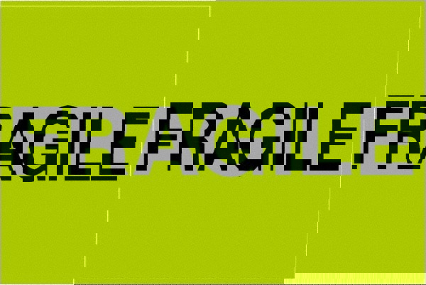 Label Maker Label: Fluorescent Green, Paper, 3