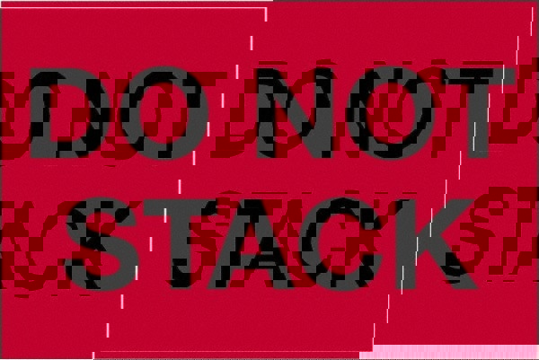 Label Maker Label: Fluorescent Red, Paper, 3