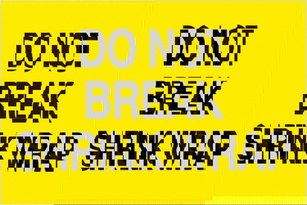 Label Maker Label: Fluorescent Yellow, Paper, 3