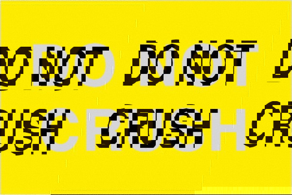 Label Maker Label: Fluorescent Yellow, Paper, 3