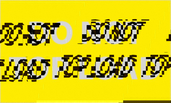 Label Maker Label: Fluorescent Yellow, Paper, 5