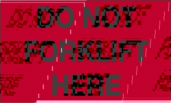 Label Maker Label: Fluorescent Red, Paper, 5