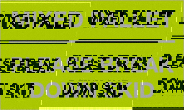 Label Maker Label: Fluorescent Green, Paper, 5