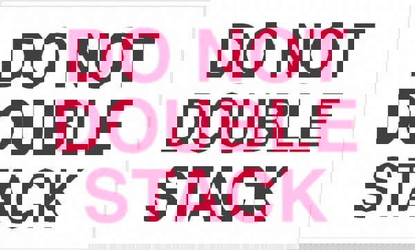 Label Maker Label: Red & White, Paper, 5