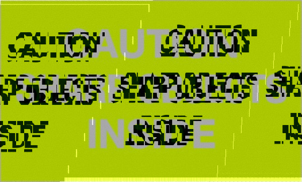 Label Maker Label: Fluorescent Green, Paper, 5