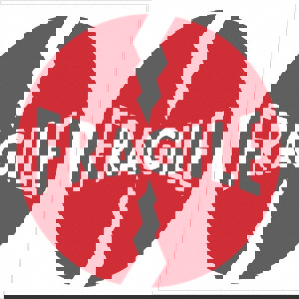 Label Maker Label: Red & White, Paper, 4