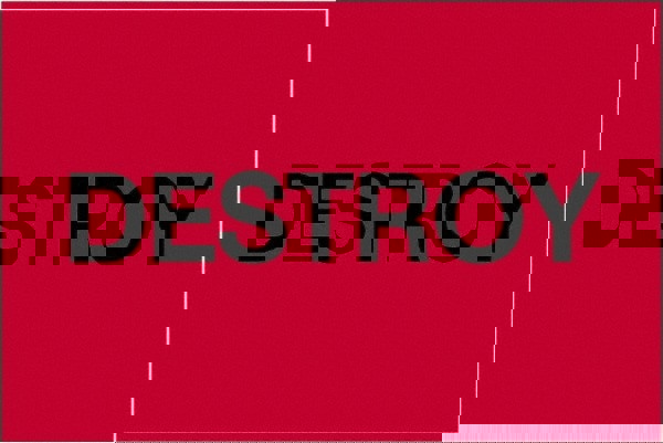 Label Maker Label: Fluorescent Red, Paper, 3