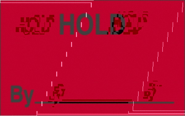 Label Maker Label: Fluorescent Red, Paper, 2