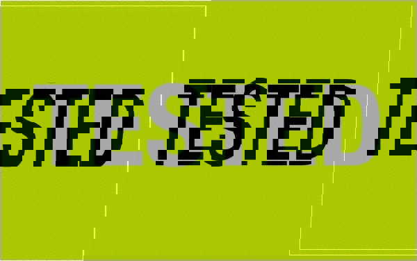 Label Maker Label: Fluorescent Green, Paper, 2