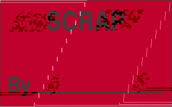 Label Maker Label: Fluorescent Red, Paper, 2